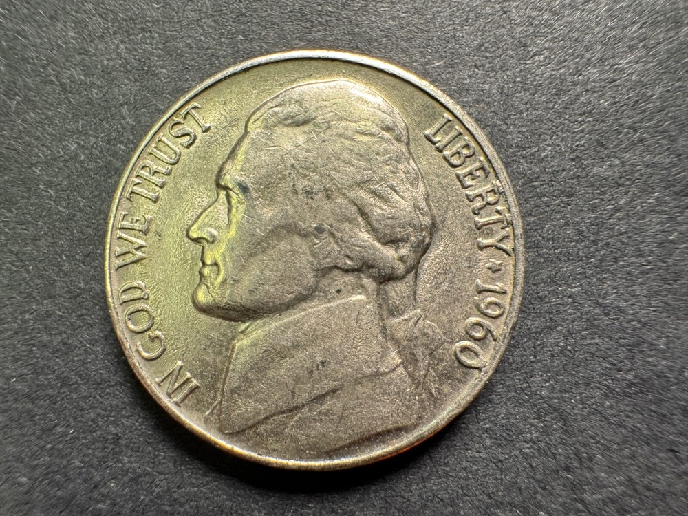 1966D Jefferson Nickel Error Coin - 3 BAR Error Coin