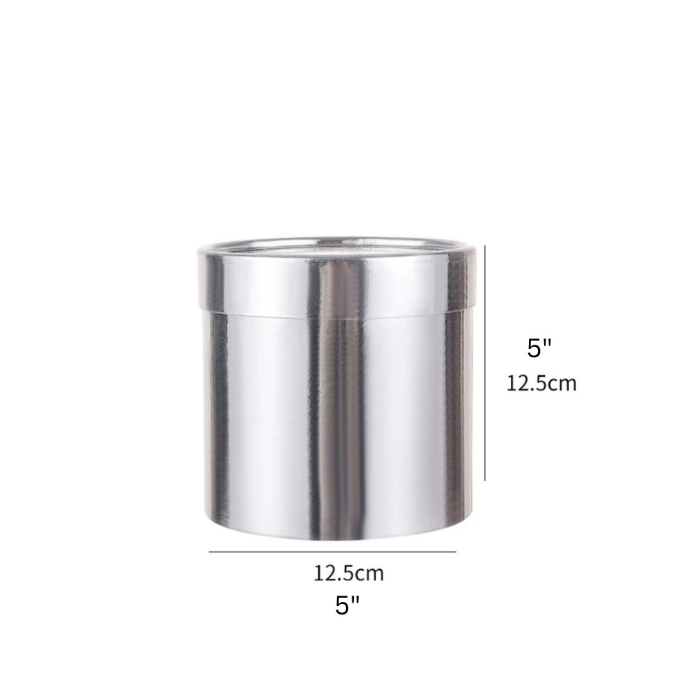 Small Cylinder Box, 5" x 5"