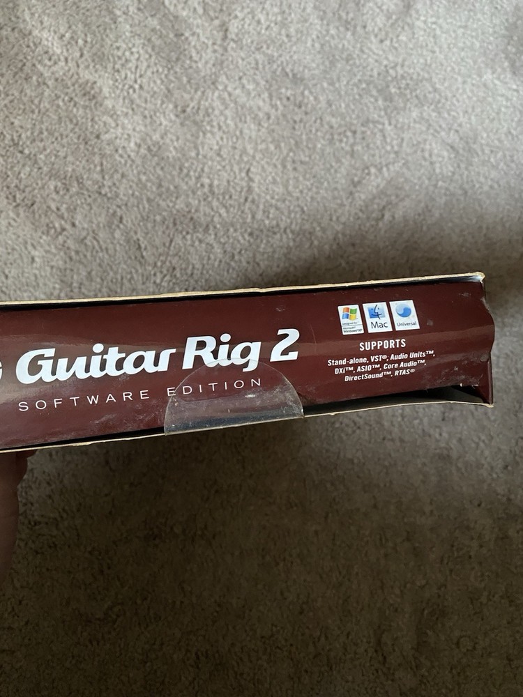 Guitar Rig 2 Native instruments (New, In Box)