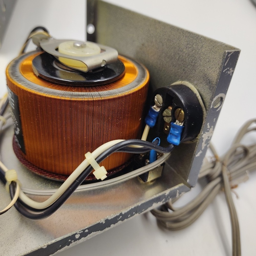 Vintage Simpson Meter + Ohmite VT-02 Variable Transformer Box – Untested