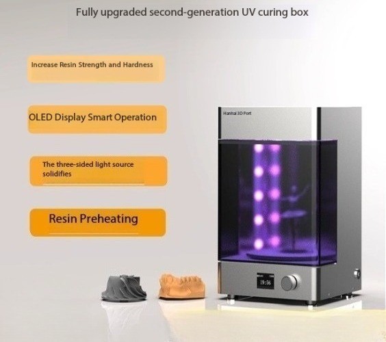 3D Printer UV Chamber for Desktop-Level Photopolymerization Post-Processing