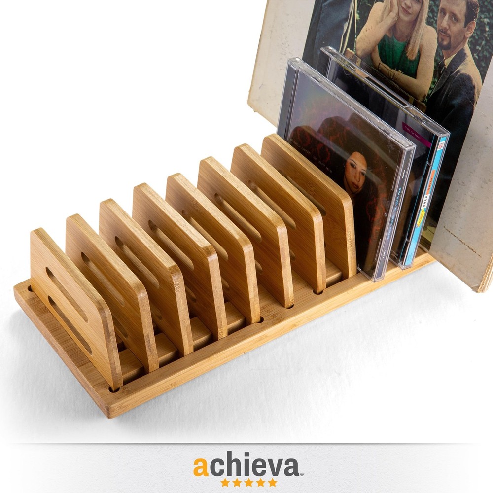 Achieva Bamboo Small Adjustable File Sorter (71003)