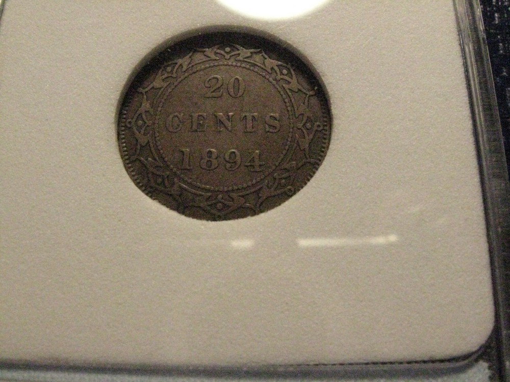 1894 Newfoundland coin set