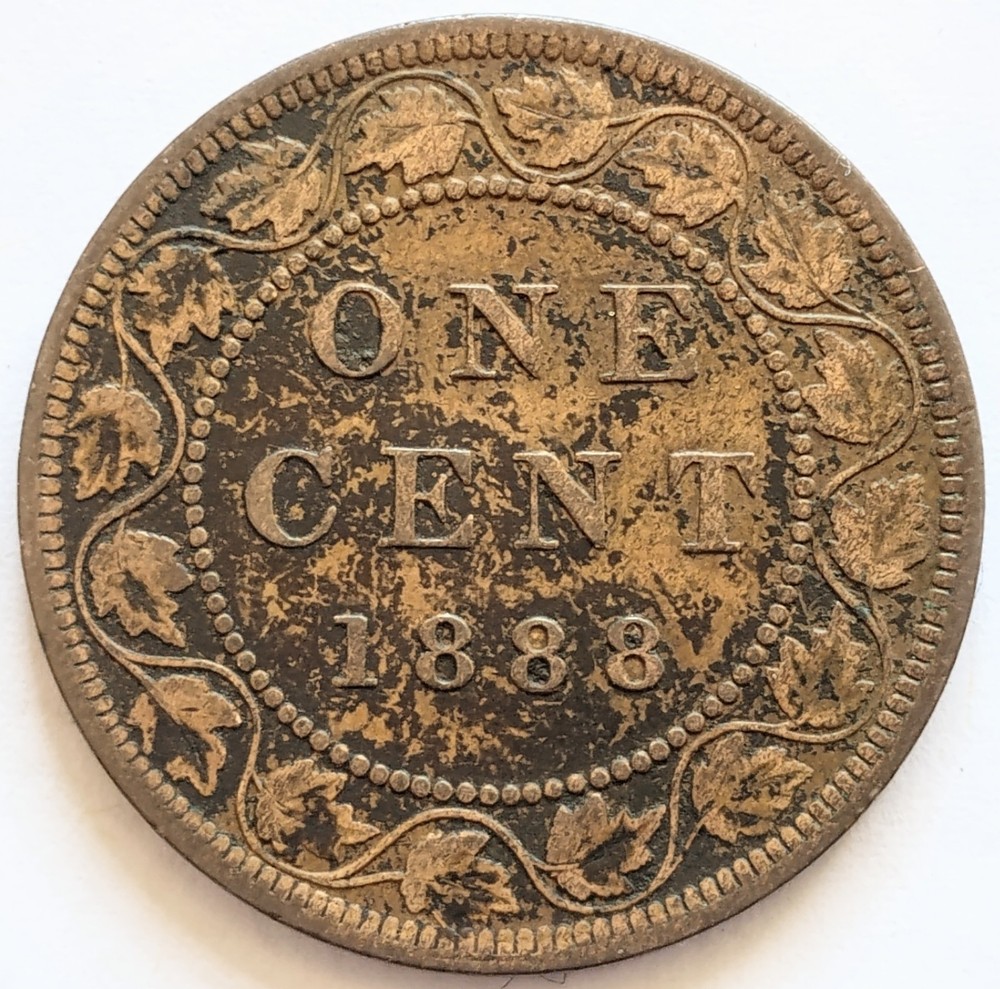 Canada 1888 Queen Victoria 1 Cent.