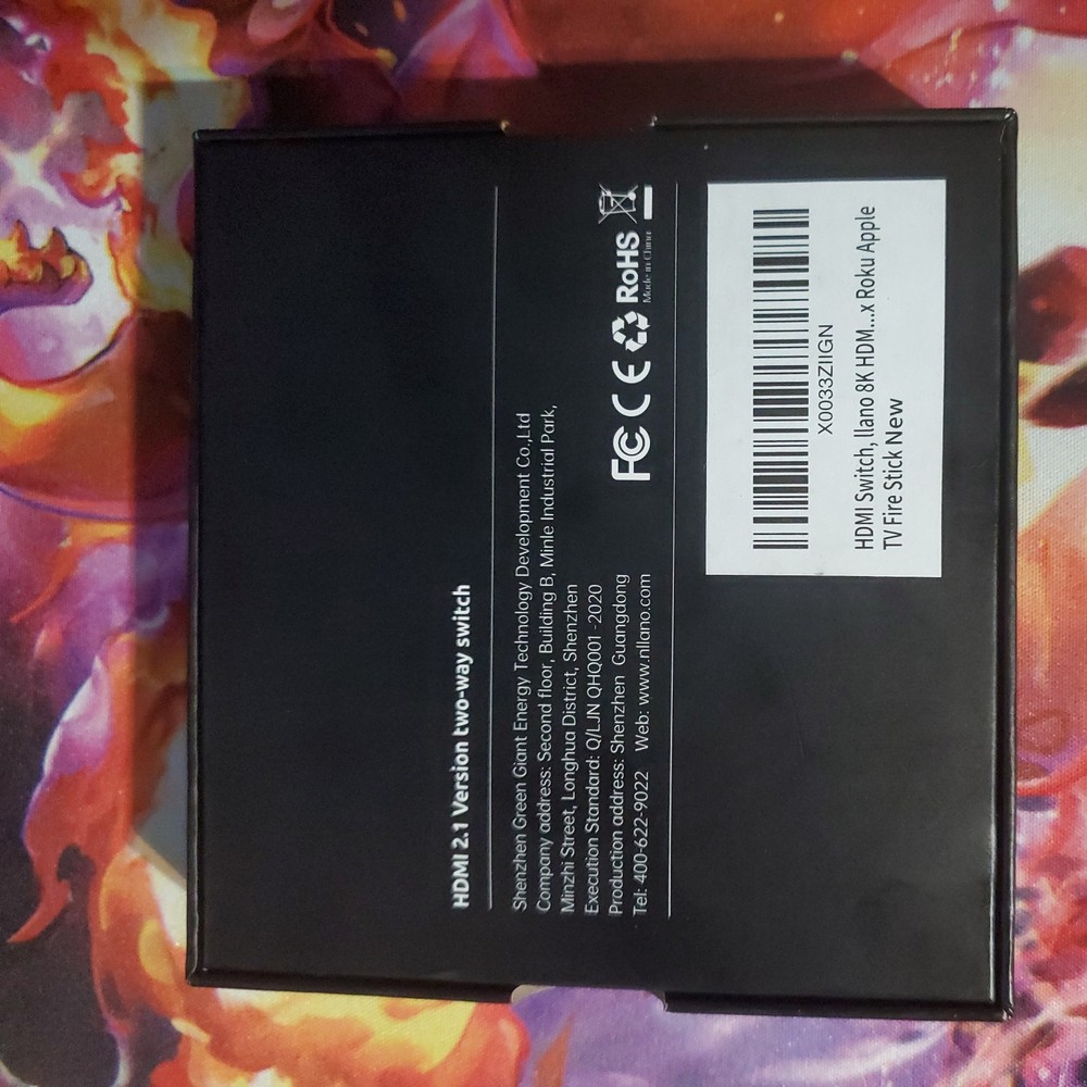 llano HDMI 2.1 Two-Way Switcher