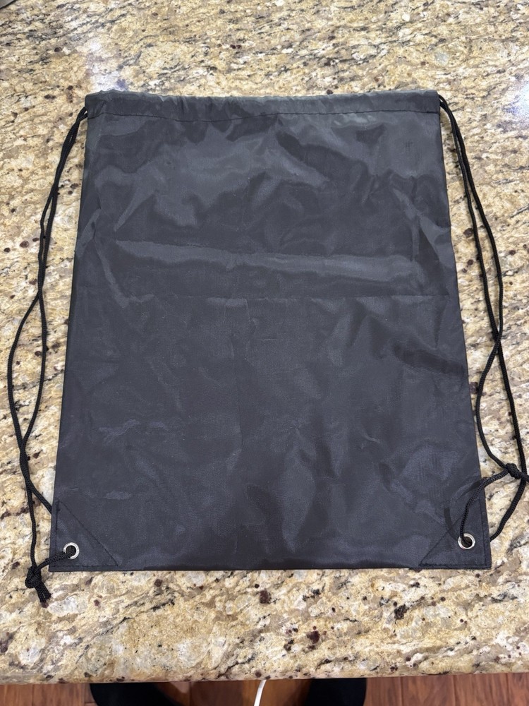 Celsius Energy Drink Drawstring Bag Black New