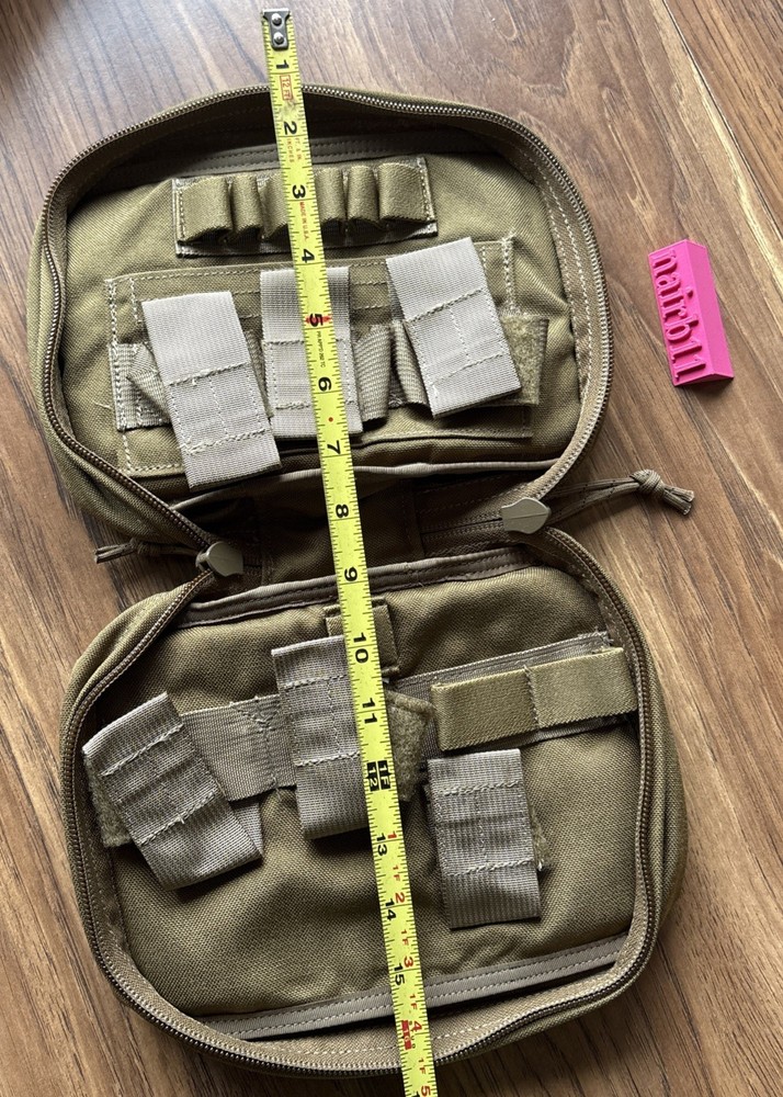 US Military Eagle USA Side Bag Pouch 9” x 6”