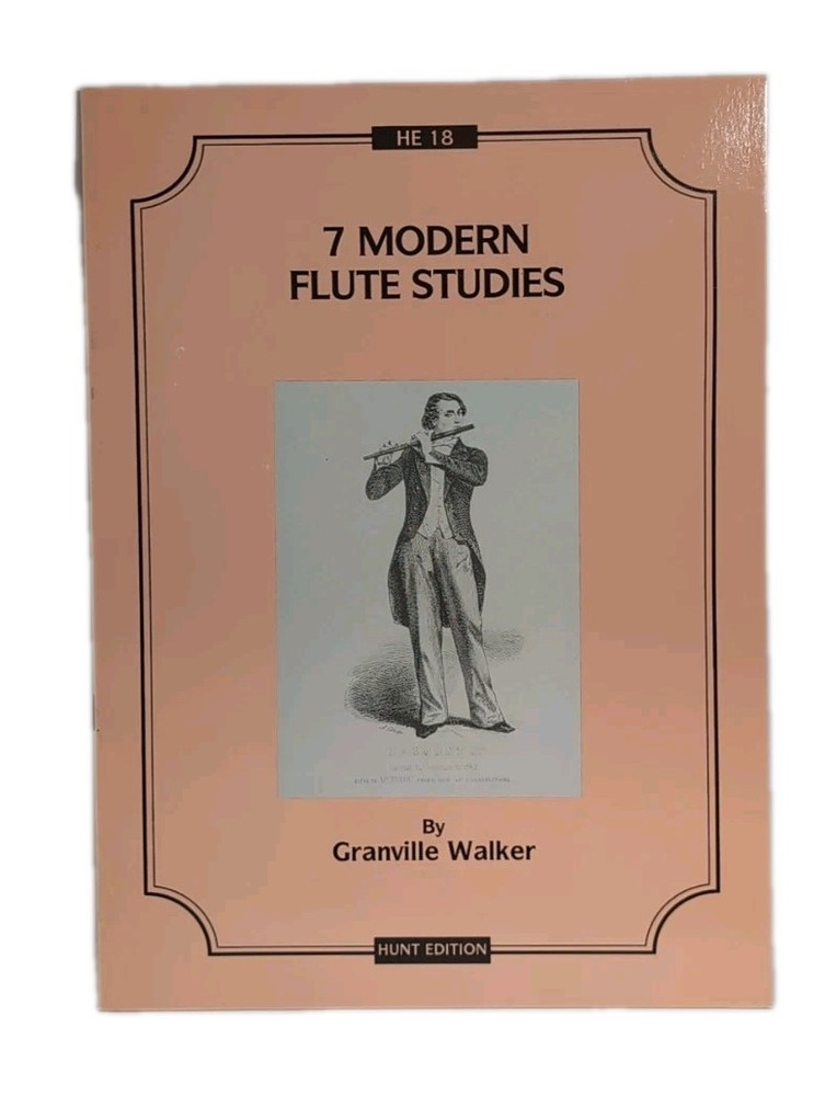 7 Modern Flute Studies - Granville Walker
