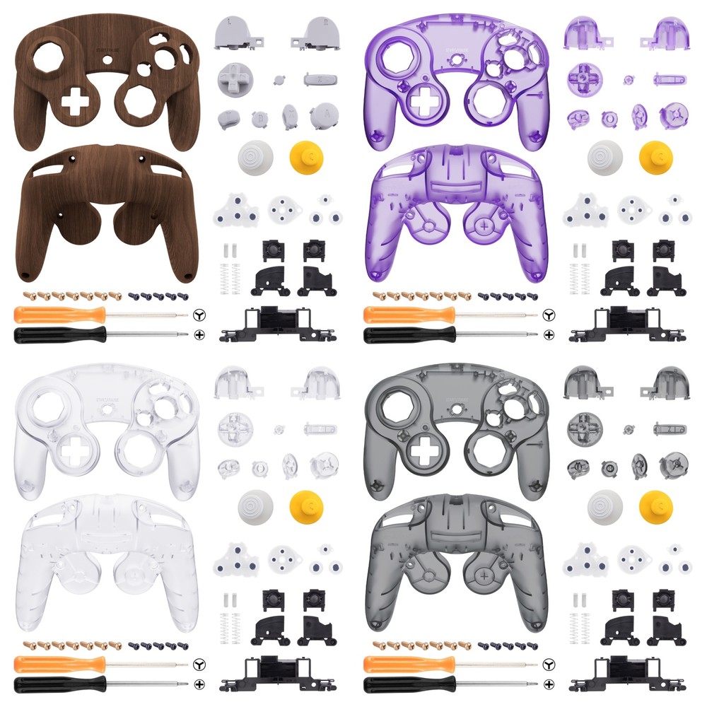 Housing Shell Cover Button Joystick Replacement For Nintendo GameCube Controller