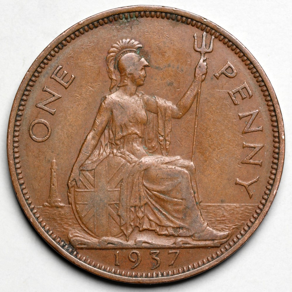 1937 Great Britain Penny