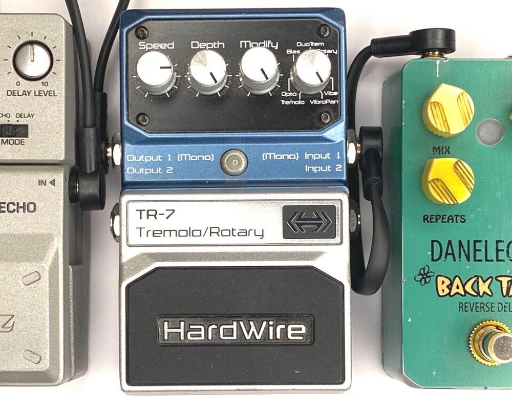 Kurrent Electric Flat Low Profile C Shape Guitar Effects Pedal Patch Cables