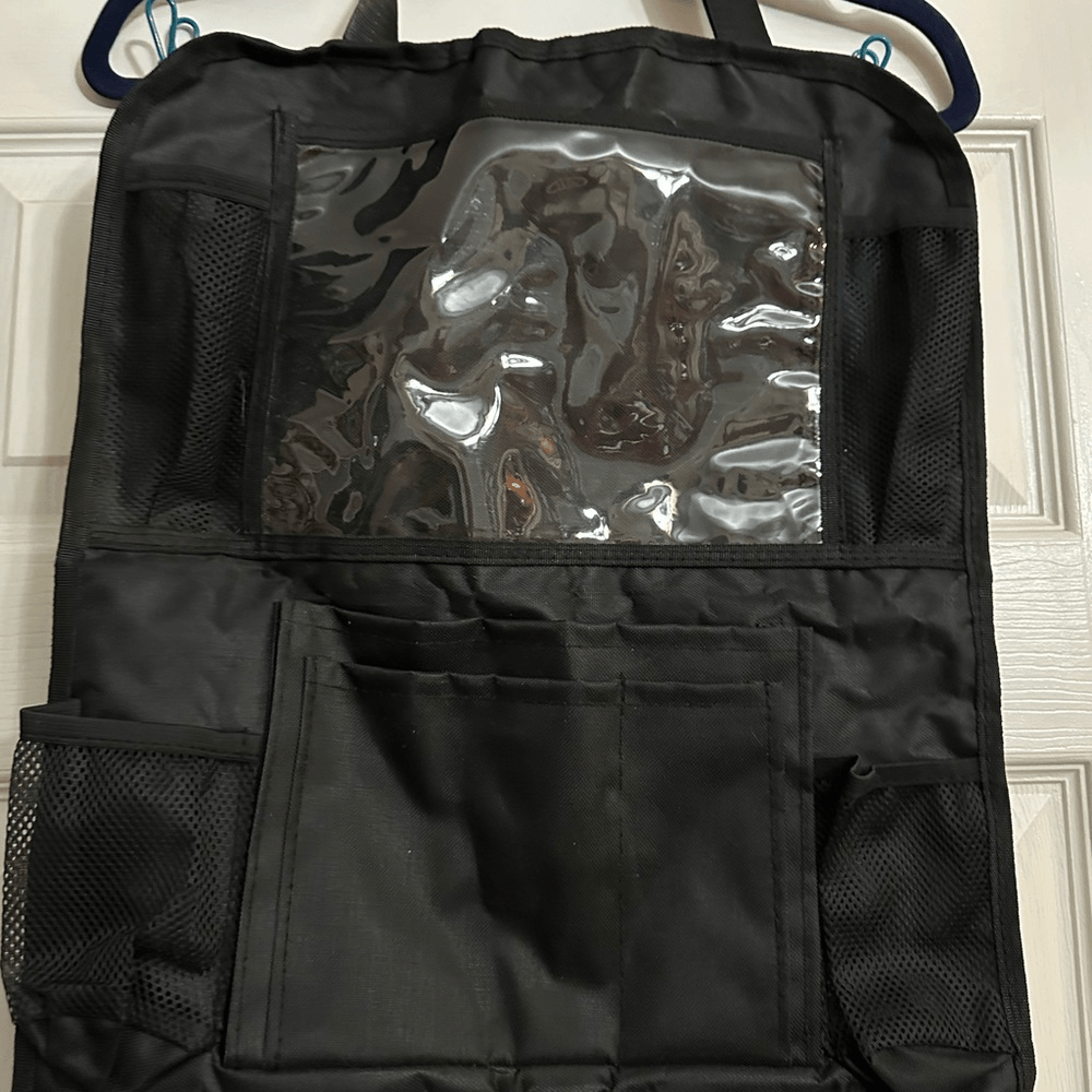 Hanging backseat organizer