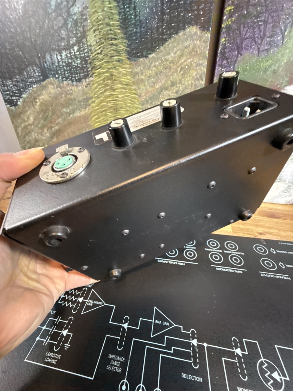 Threshold Model SL10 Preamplifier Cascode Class A Direct Coupled Preamp