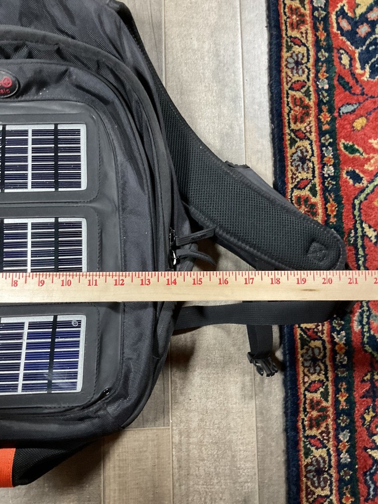 Voltaic Backpack Off Grid Solar Charging Black Pack