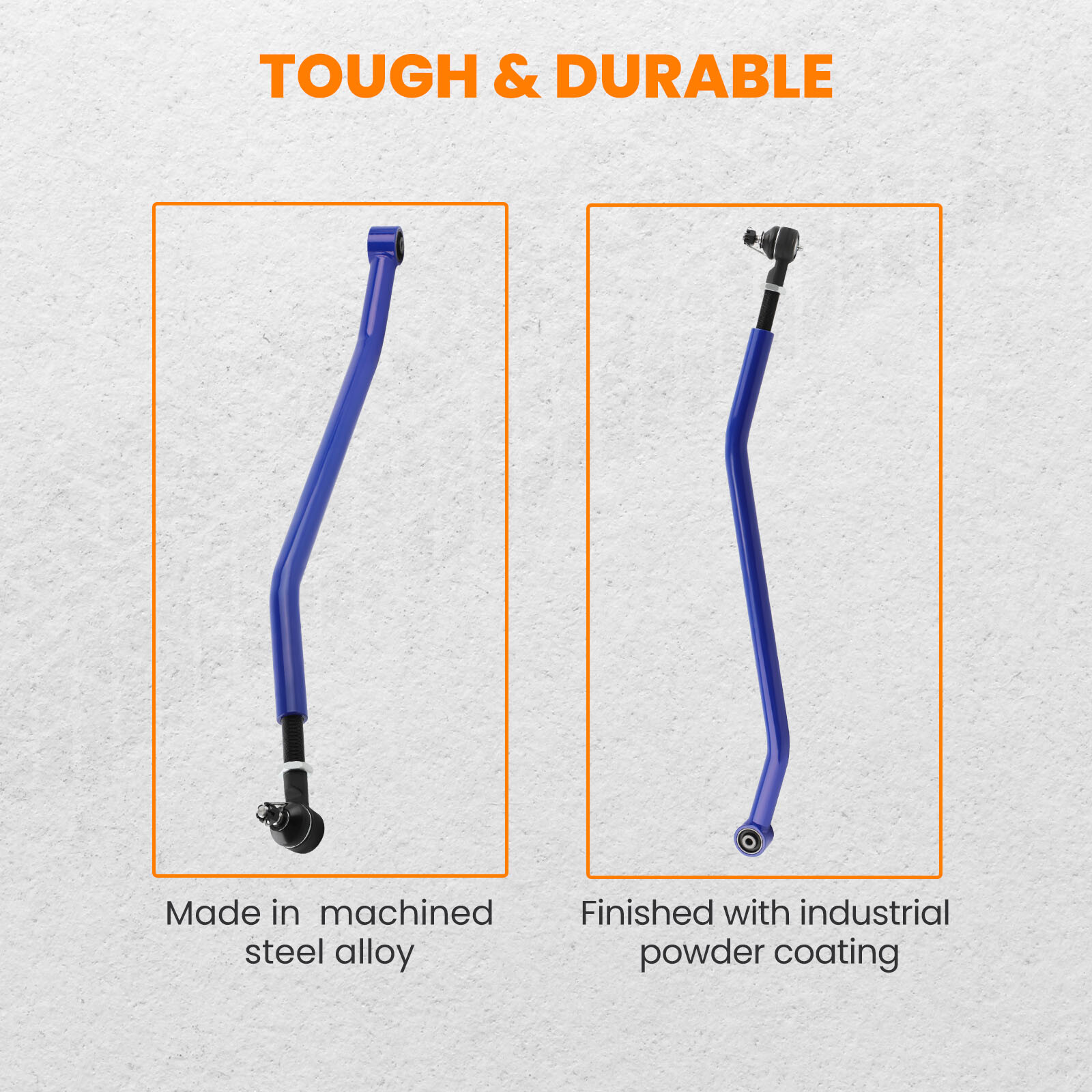 Adjustable Front Track Bar For Jeep Wrangler TJ & Cherokee XJ w/1.5-4.5" Lift