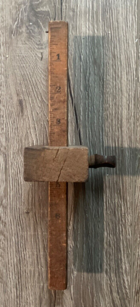 Vintage  Woodworkers Scratch Marking Tool, 8-1/2" Long