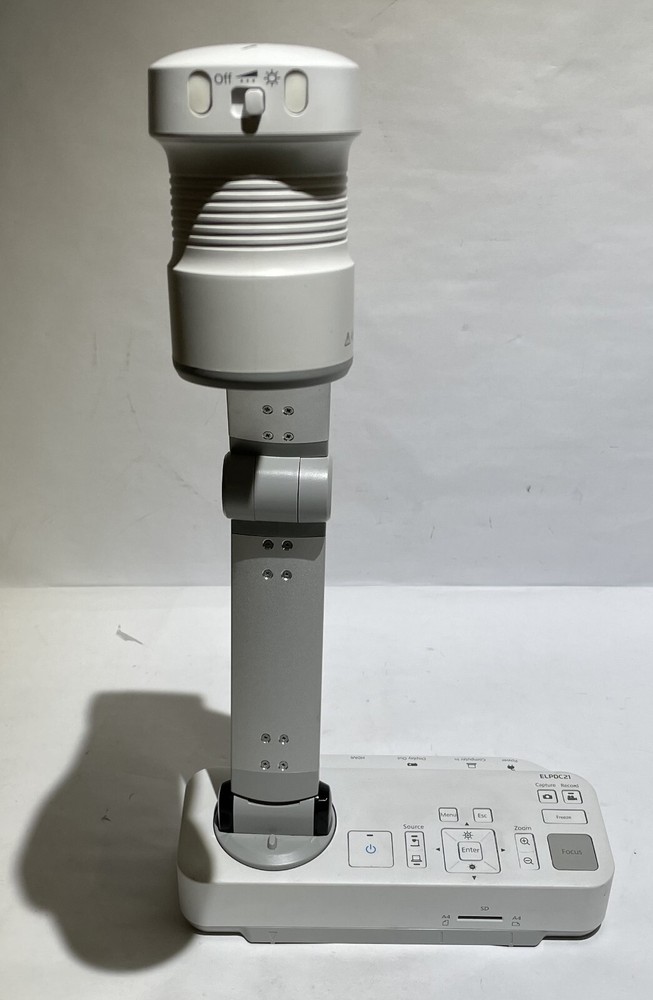 Epson ELPDC21 Full HD 1080p HDMI Digital Document Camera - NO REMOTE - Used