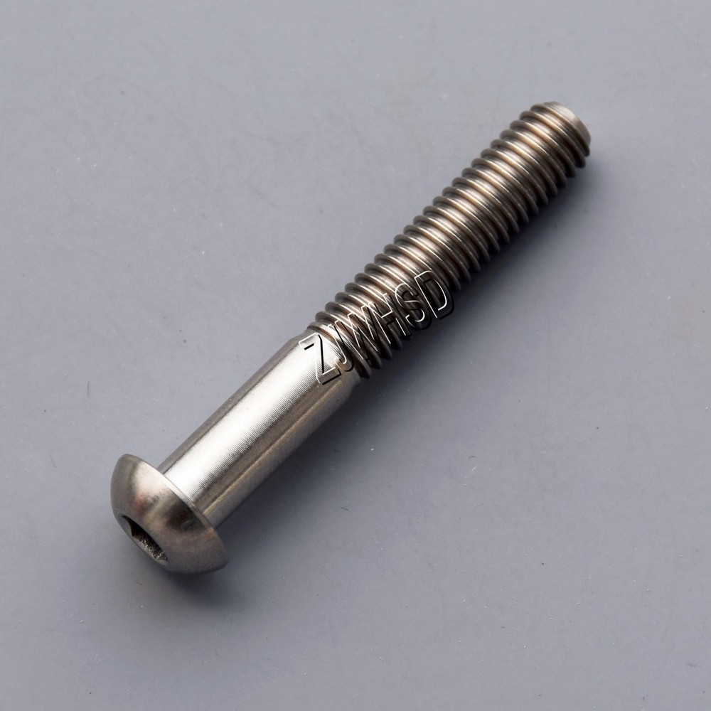 M6 x 40 Titanium Ti Screw Bolt Allen Hex Socket Button Head / Aerospace Grade
