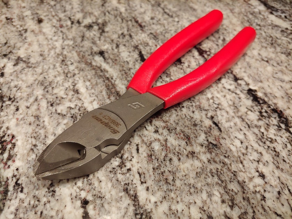 Snapon Tools 8" Vector Edge High Leverage Diagonal Cutter Pliers - RED