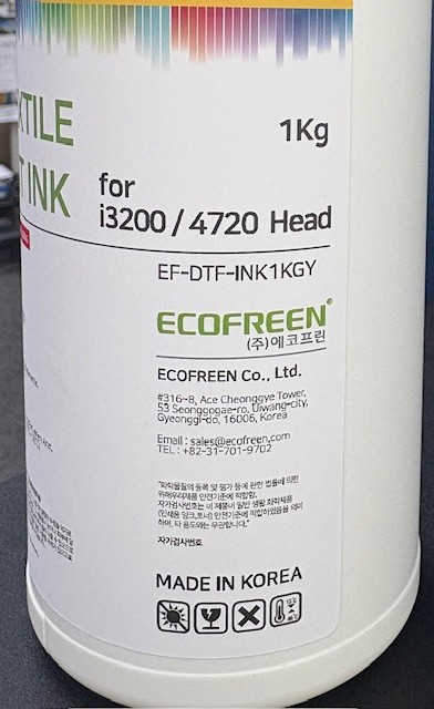 Ecofreen DTF Ink Black 1 liter bottle