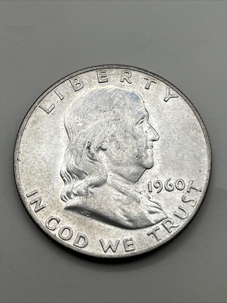 1960 D Franklin Half Dollar