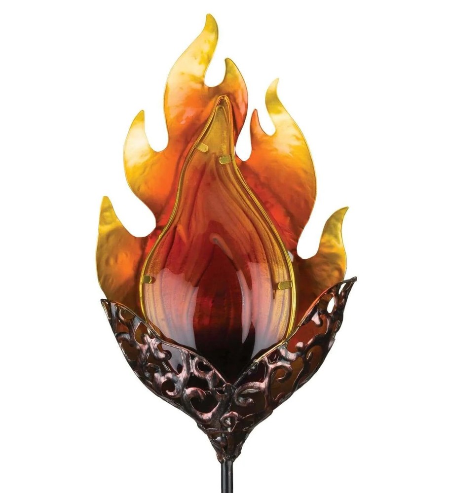 Vintage Blaze Solar Stake