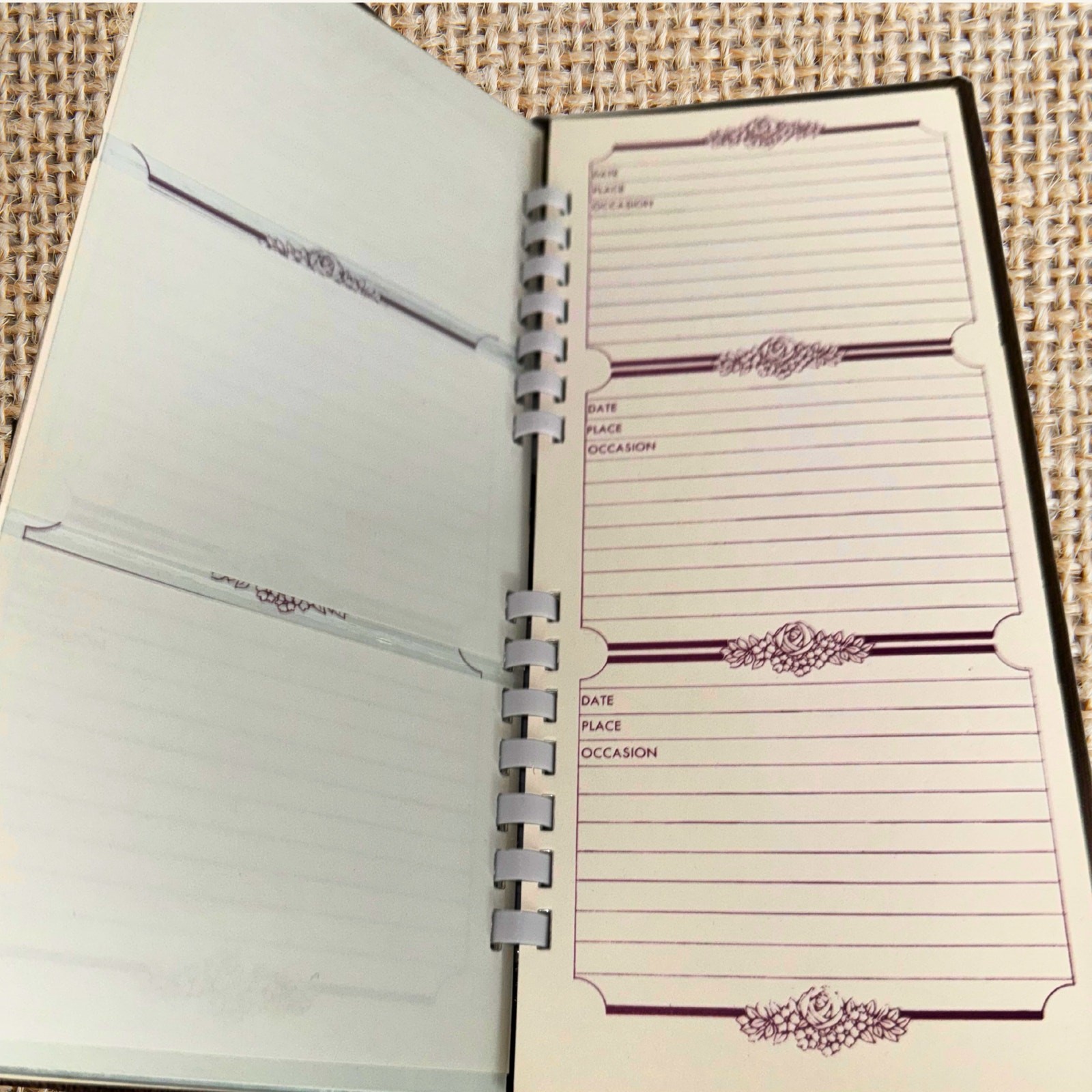 Vintage Photo Diary Album Made in Japan | 1970s–80s Faux Woodgrain Photo Sleeves