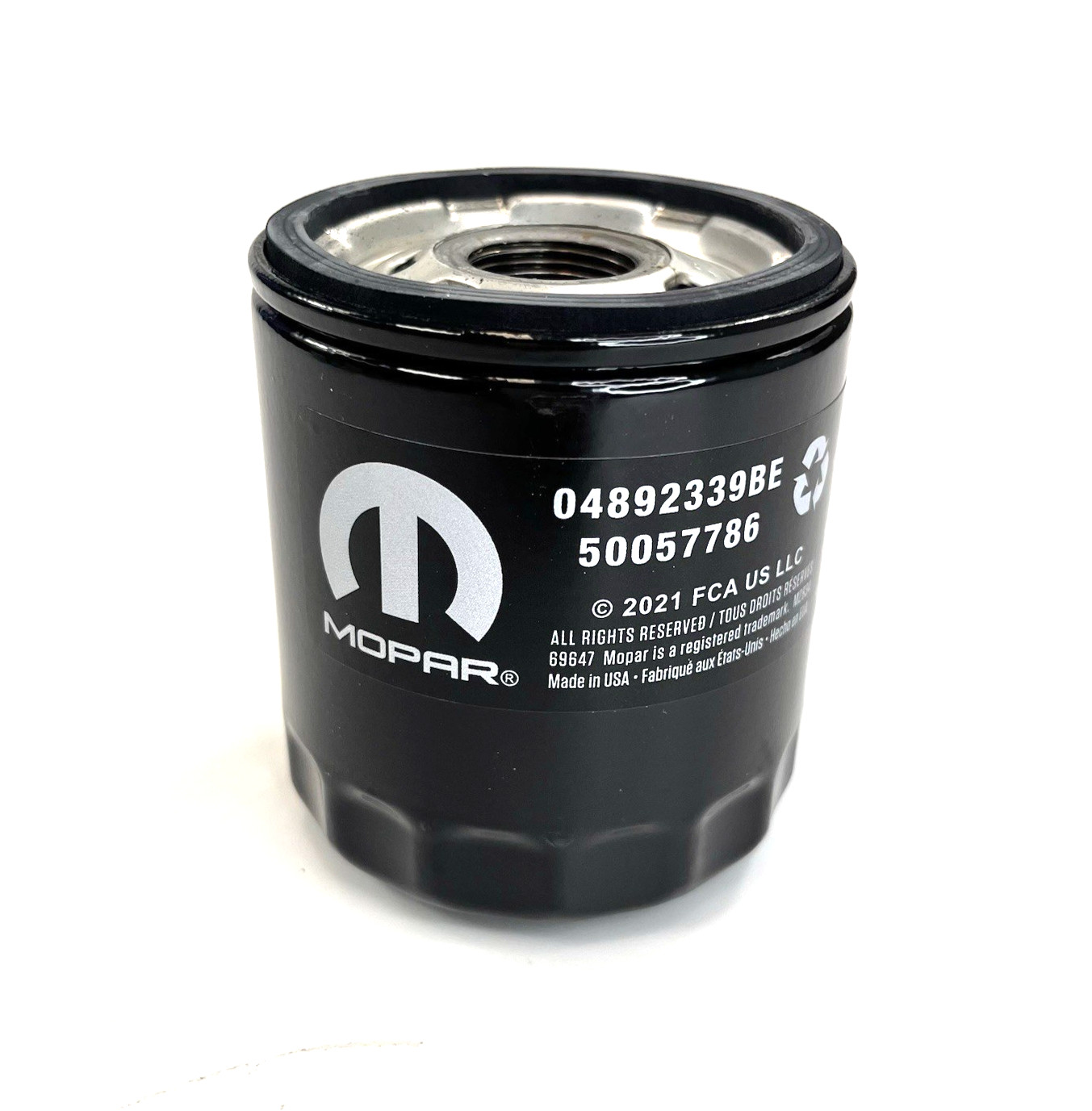 2 Pack Mopar 4892339BE Oil Filter MO-339 OEM 5005778 Chrysler Dodge Jeep Ram