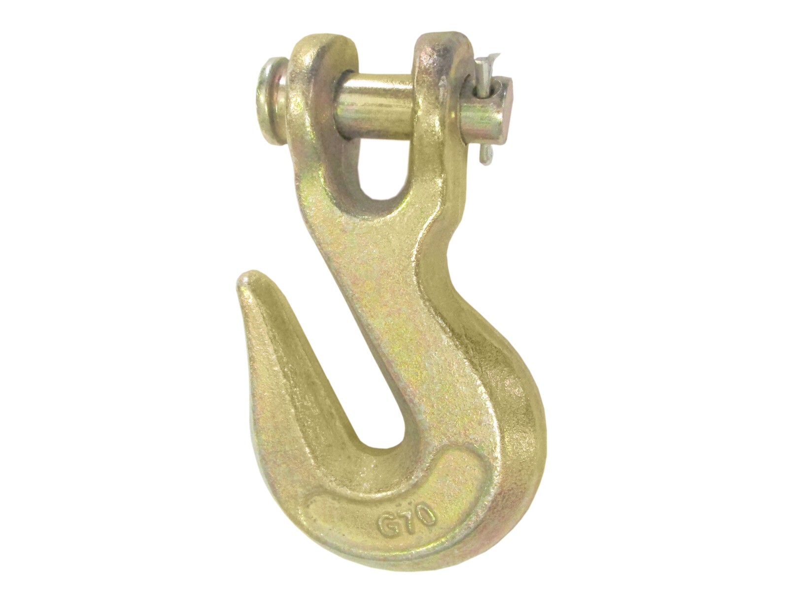 3/8" 5/16" 1/4" Clevis Chain Grab Hook Wrecker Tow Truck Trailer G70 Bulk 10 pcs