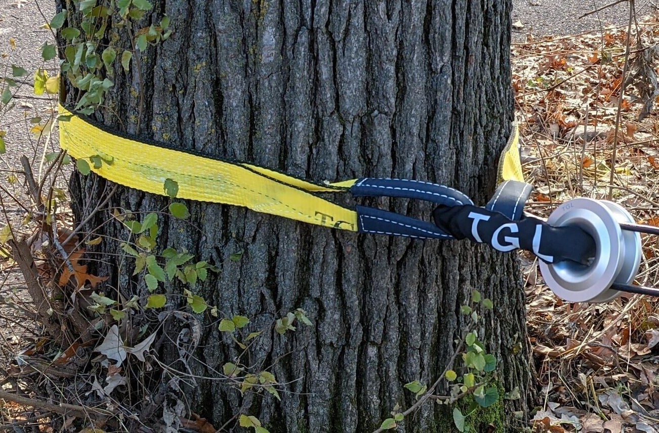 3" X 8FT 30,000 LB Tree Saver Winch Recovery Tow Pull Strap 4X4 Offroad