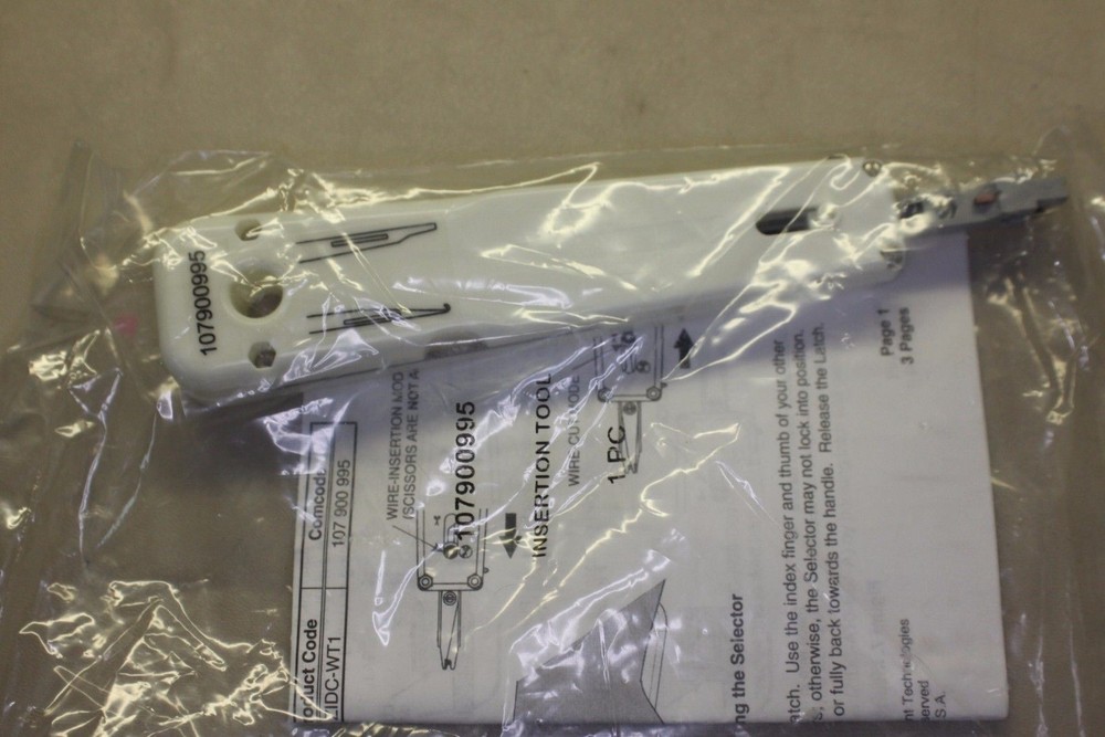 AVAYA ZIDC-WT1 WIRE INSERTION TOOL PUNCH DOWN