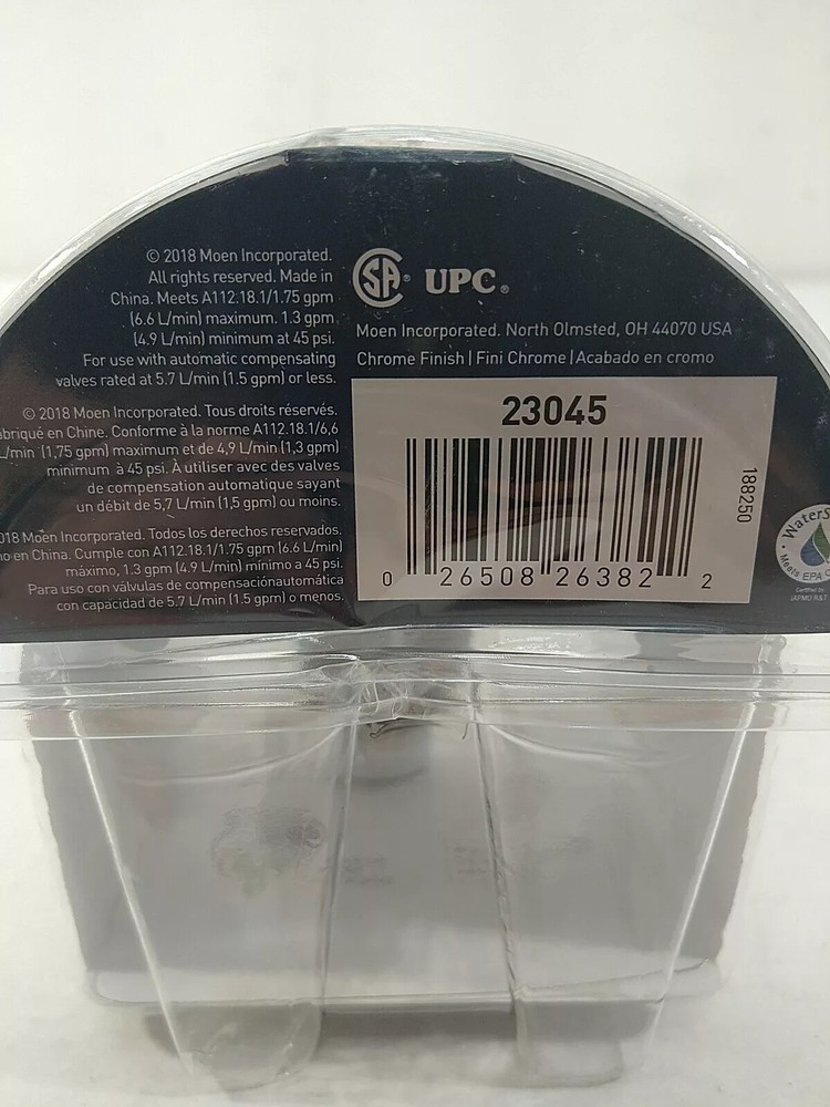 Moen 5 Function Wall mount Showerhead Shwoer Head - Chrome Finish