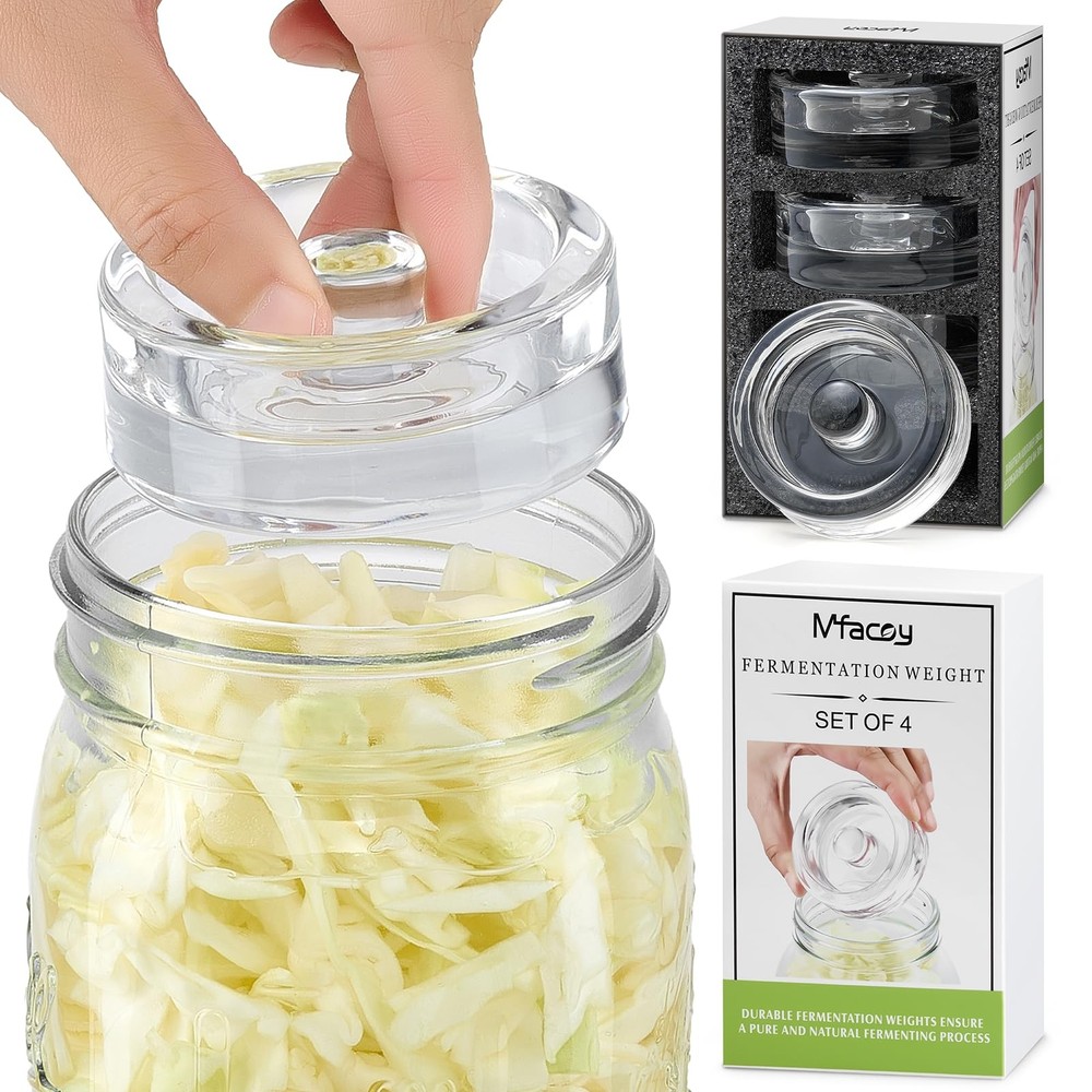 Fermentation Weights Glass 4 Pack Mason