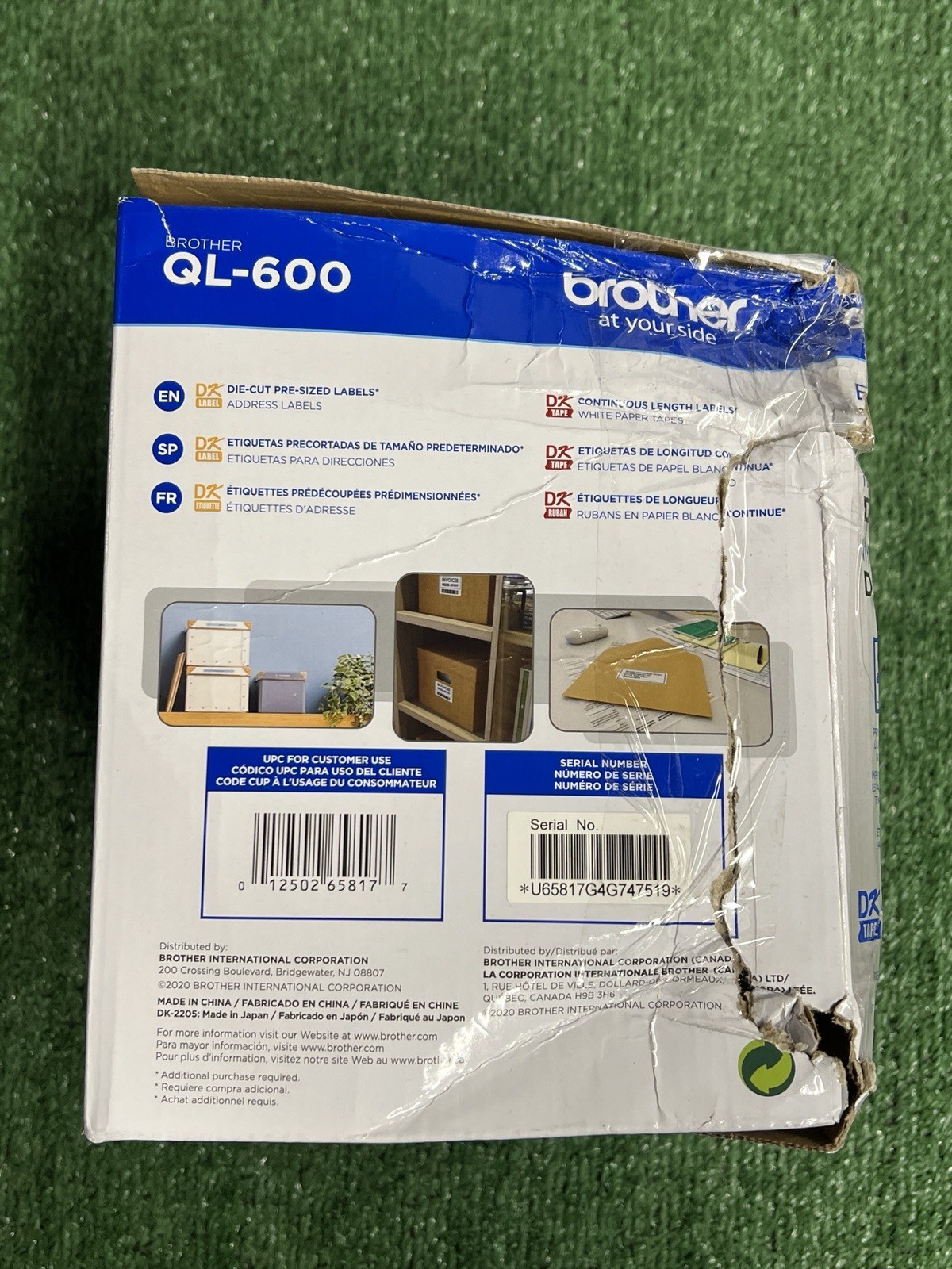 Brother QL-600 Economic Desktop Label Printer Automatic Cutter