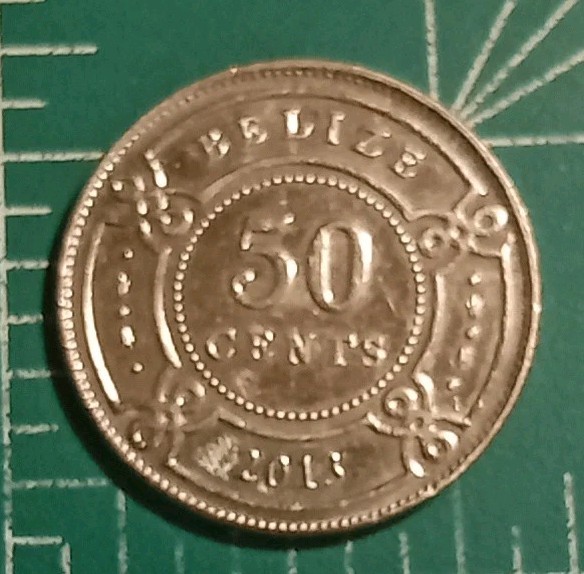 2013 Belize 50 Cents