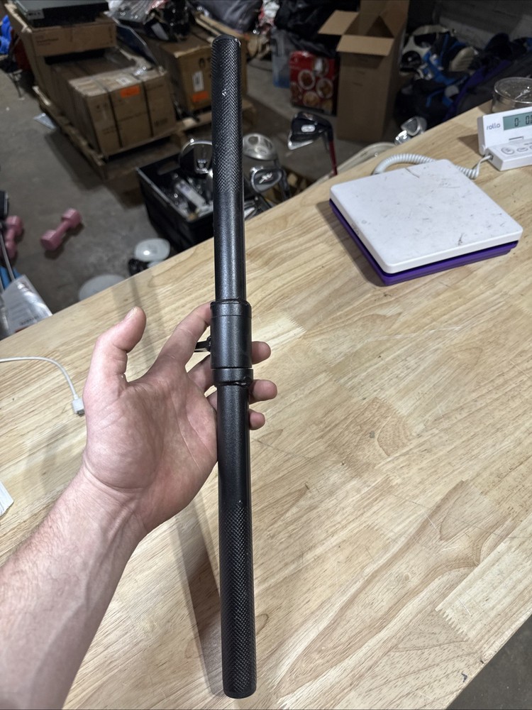 Cable Attachment Tricep Pushdown Short Straight Bar New READ