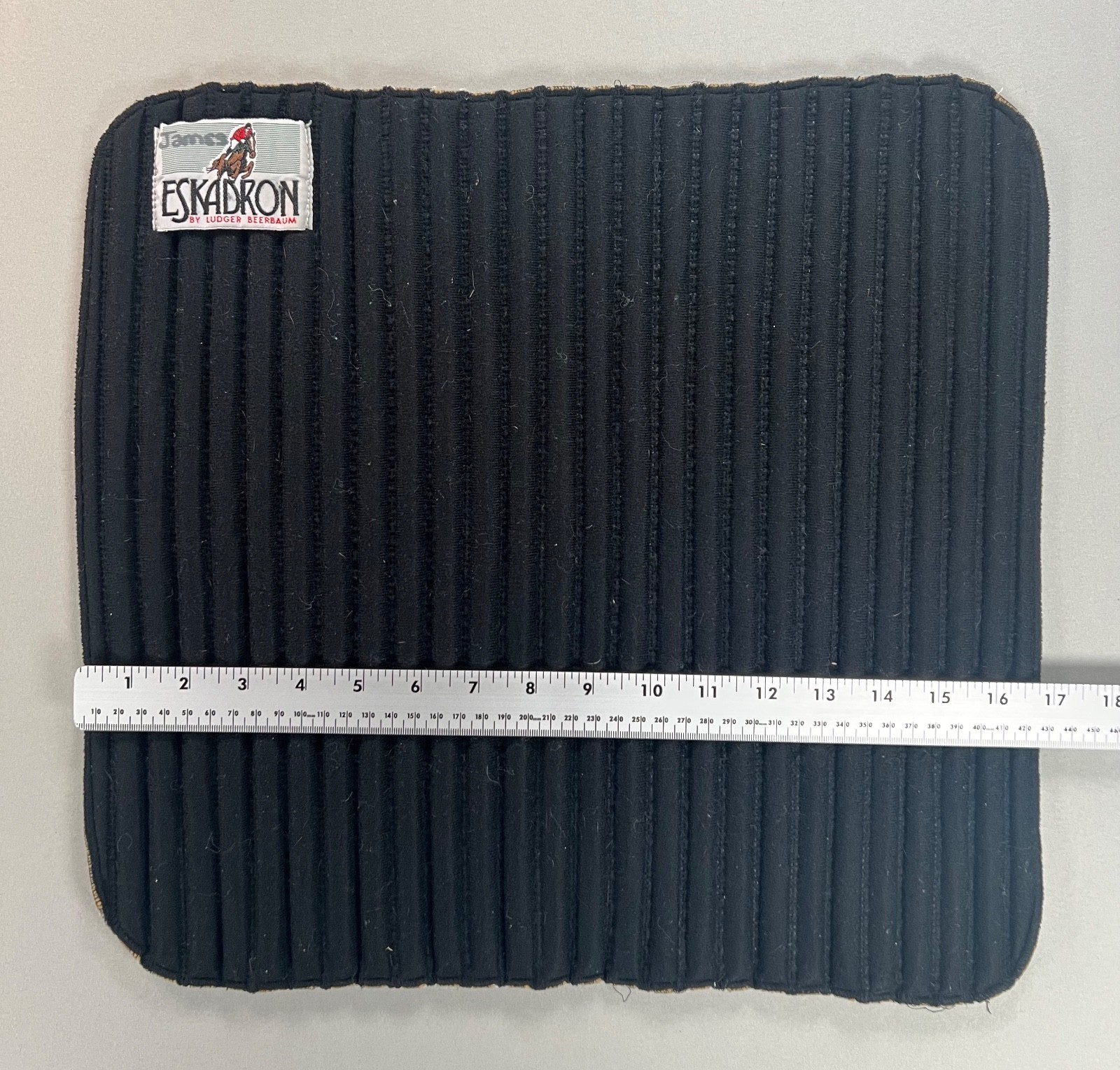 16" Eskadron Black Climatex Bandage Liners / Standing Wraps (Set of 4)