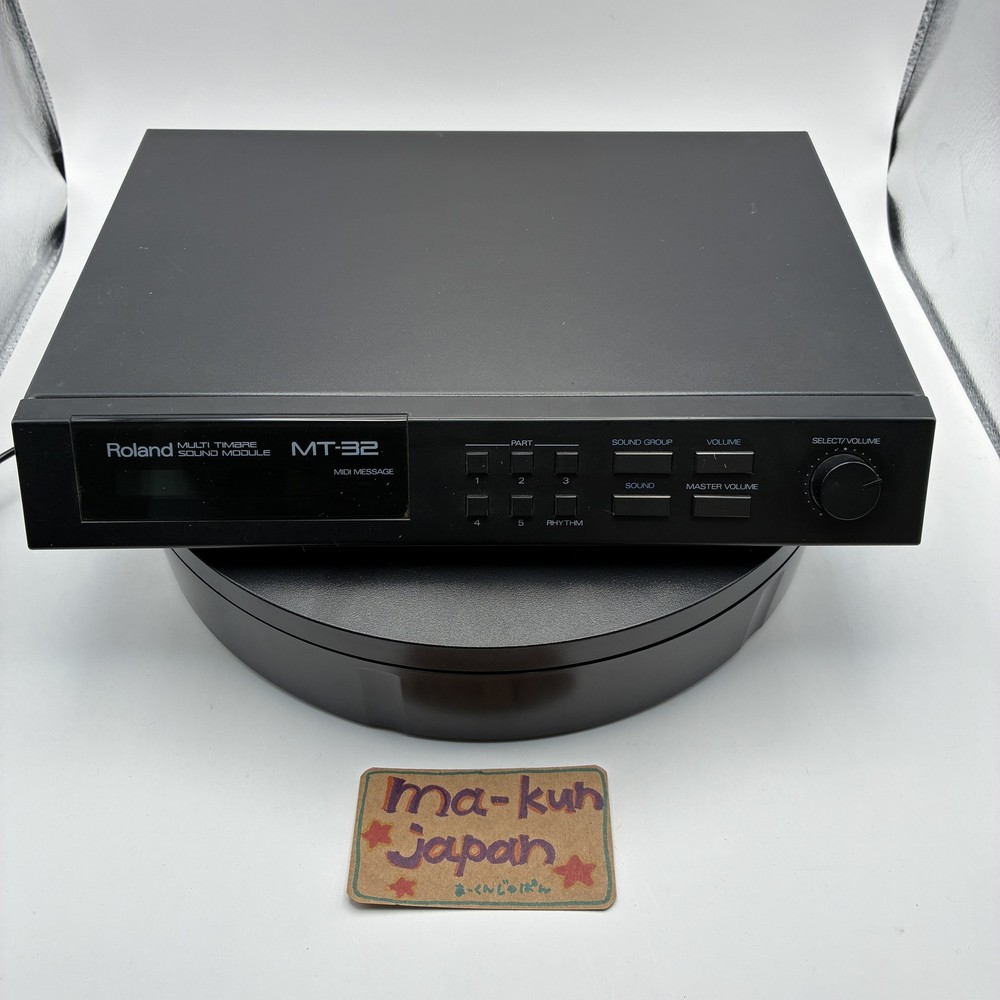 Roland MT-32 & Opcode MIDI Translator II Used Synth Module Japan Gift