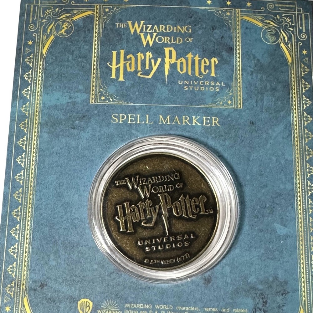 Universal Studios Harry Potter Hogsmeade Spell Marker - Incendio