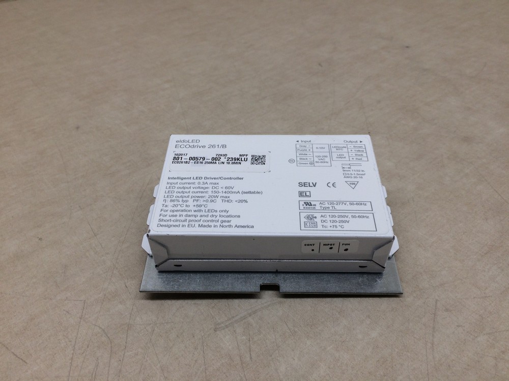 eldoLED Ecodrive 261/B Intelligent LED Driver/Controller