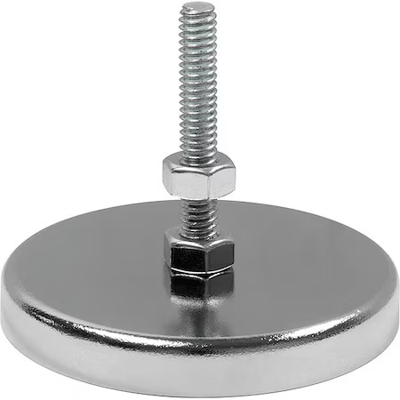 Mag-Mate Mx1000b Cup Magnet With Bolt, 14 Lb. Pull