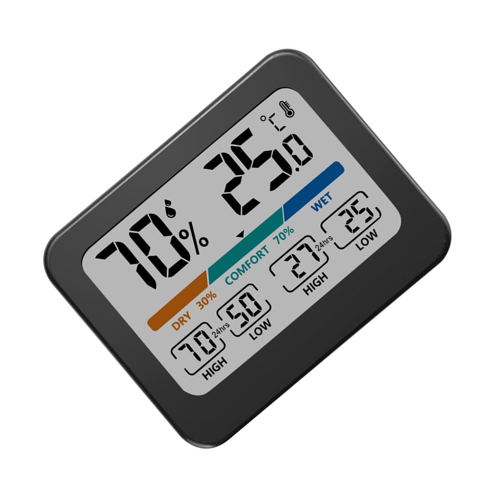 Home Room Thermometer with Hygrometer Function and Comfort Indicator Scale