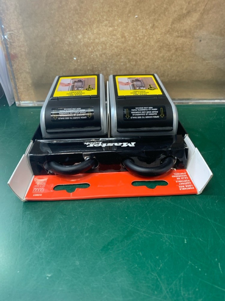 Master Lock Door Mount Combination Dials Lock Box 2pk (E10049329)