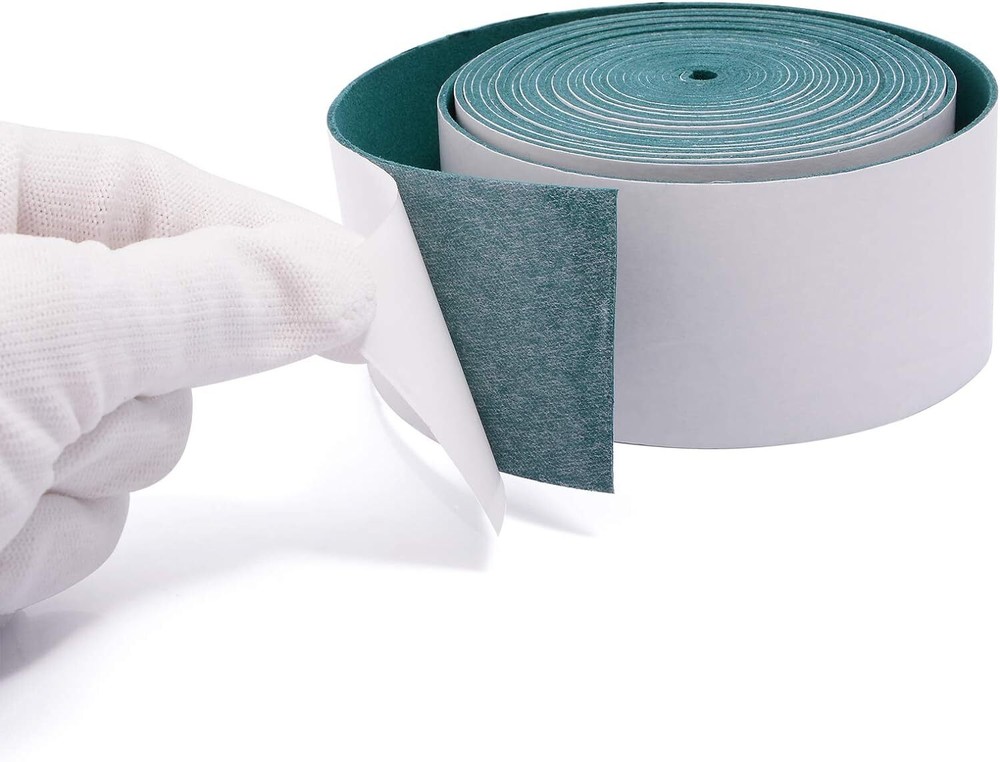 2M Dark Green Squeegee Suede Felt Replacement Microfiber For Smooth Application