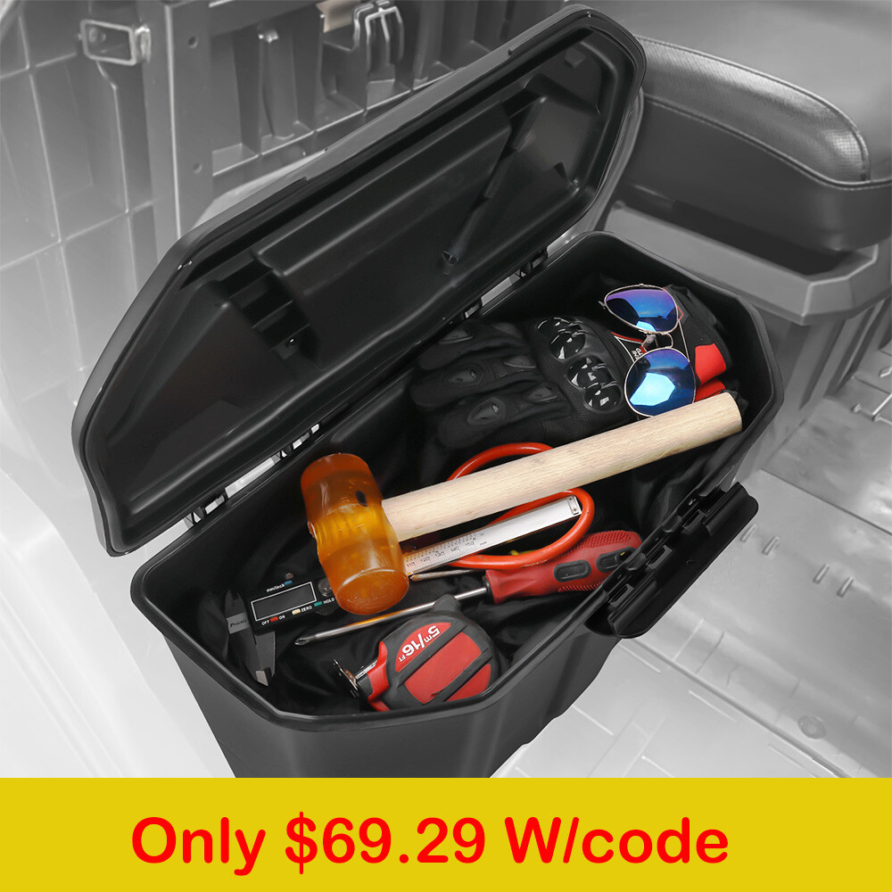 UTV Underseat Storage Box 715003314 for Can Am Defender HD8 HD10 HD5 2016-2024