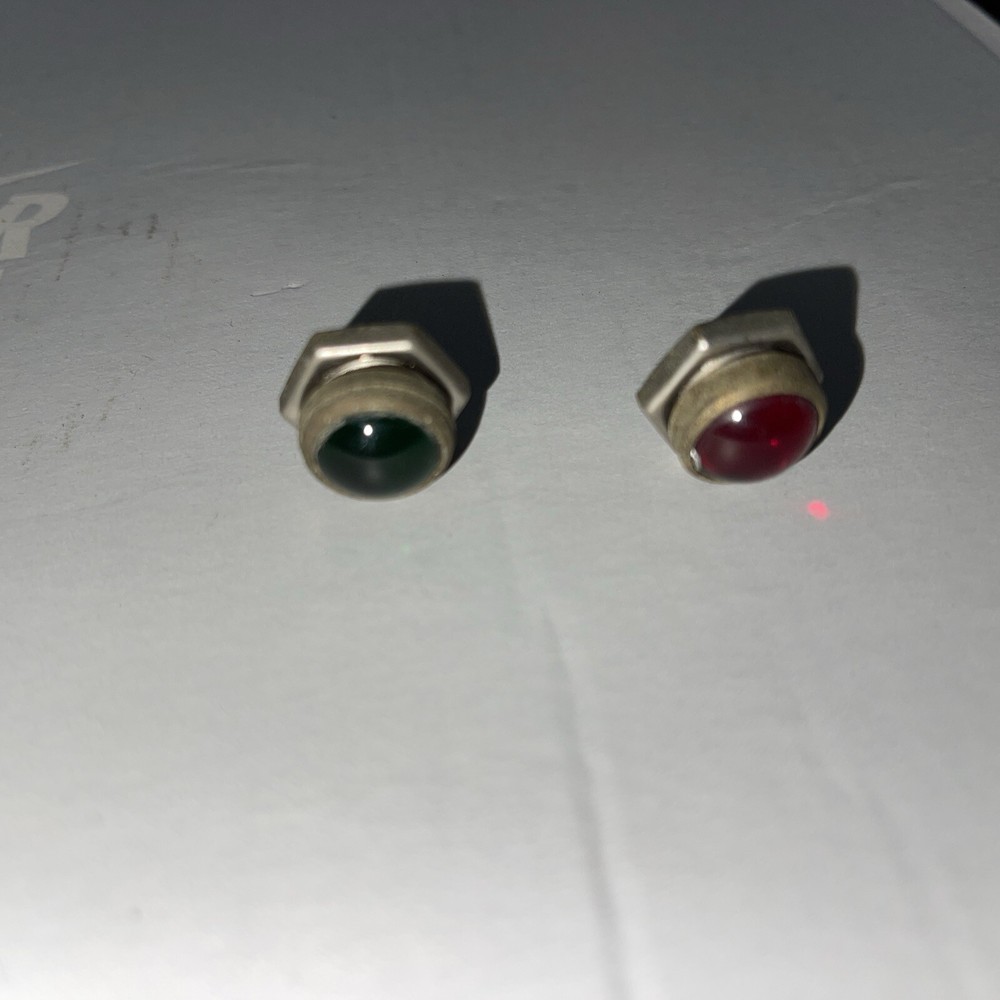 Heathkit AT 1 Transmitter Plate And On Off Reflectors As Shown Green And Red Se