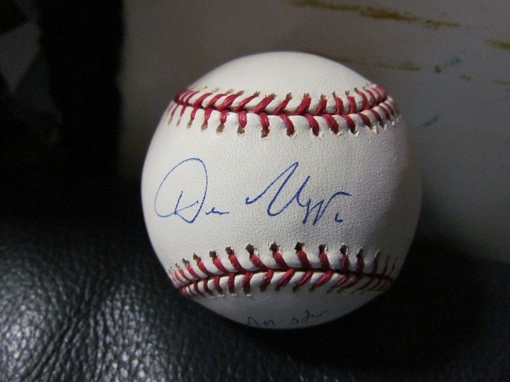 Dan Uggla Signed Baseball