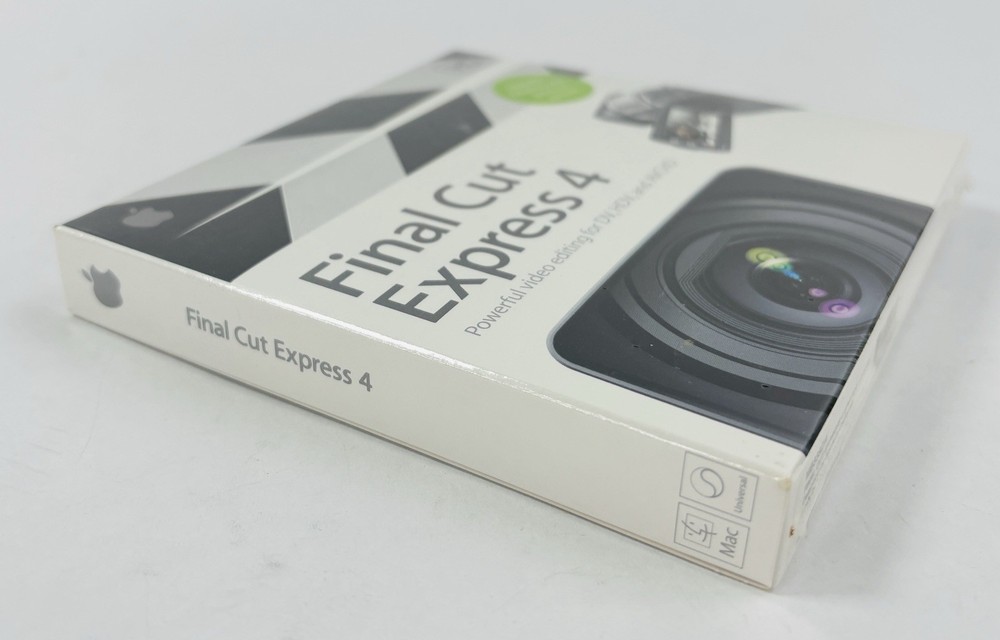 NEW SEALED Apple Final Cut Express 4 Upgrade - Video Editing Software Mac