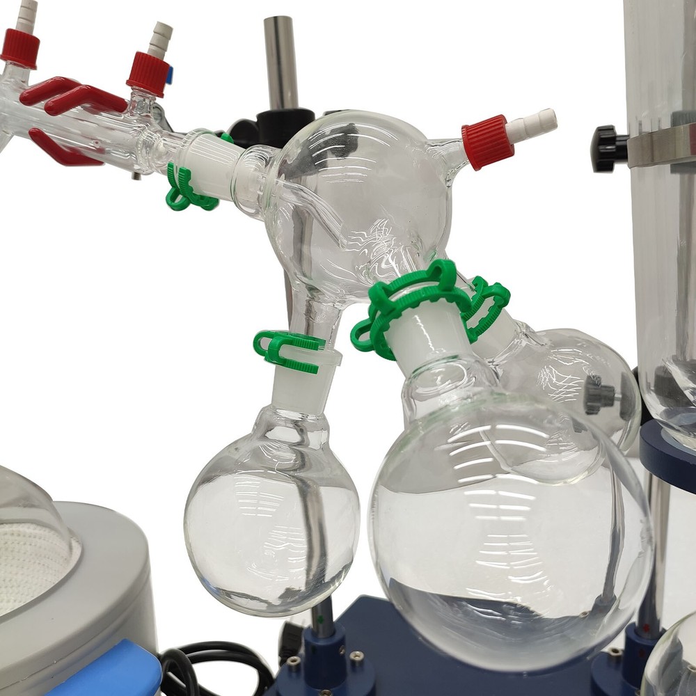 110V Short-range Molecular Distillation Apparatus Laboratory Heating Stirring