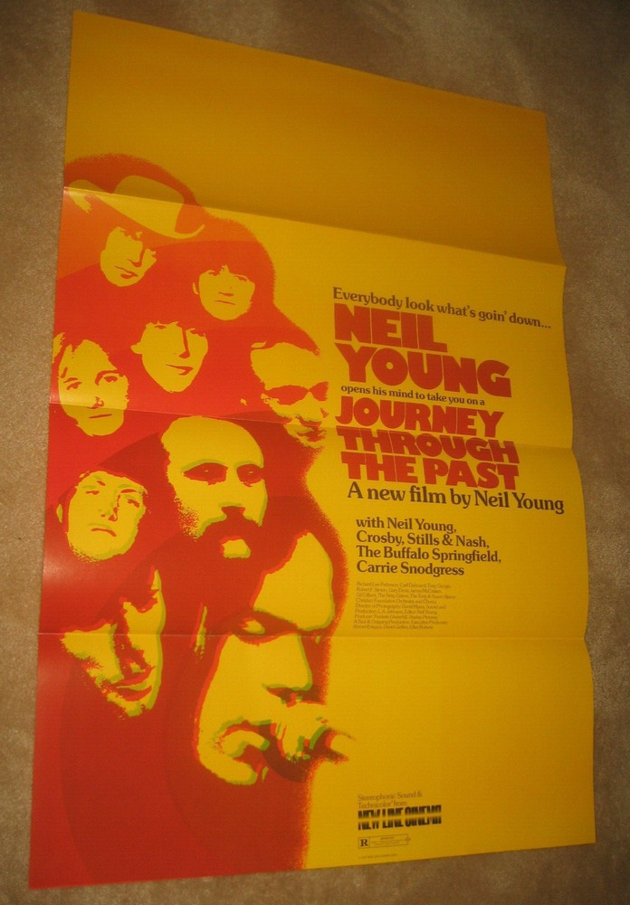 JOURNEY THROUGH THE PAST  '73    - Neil Young   TRI - FOLDED